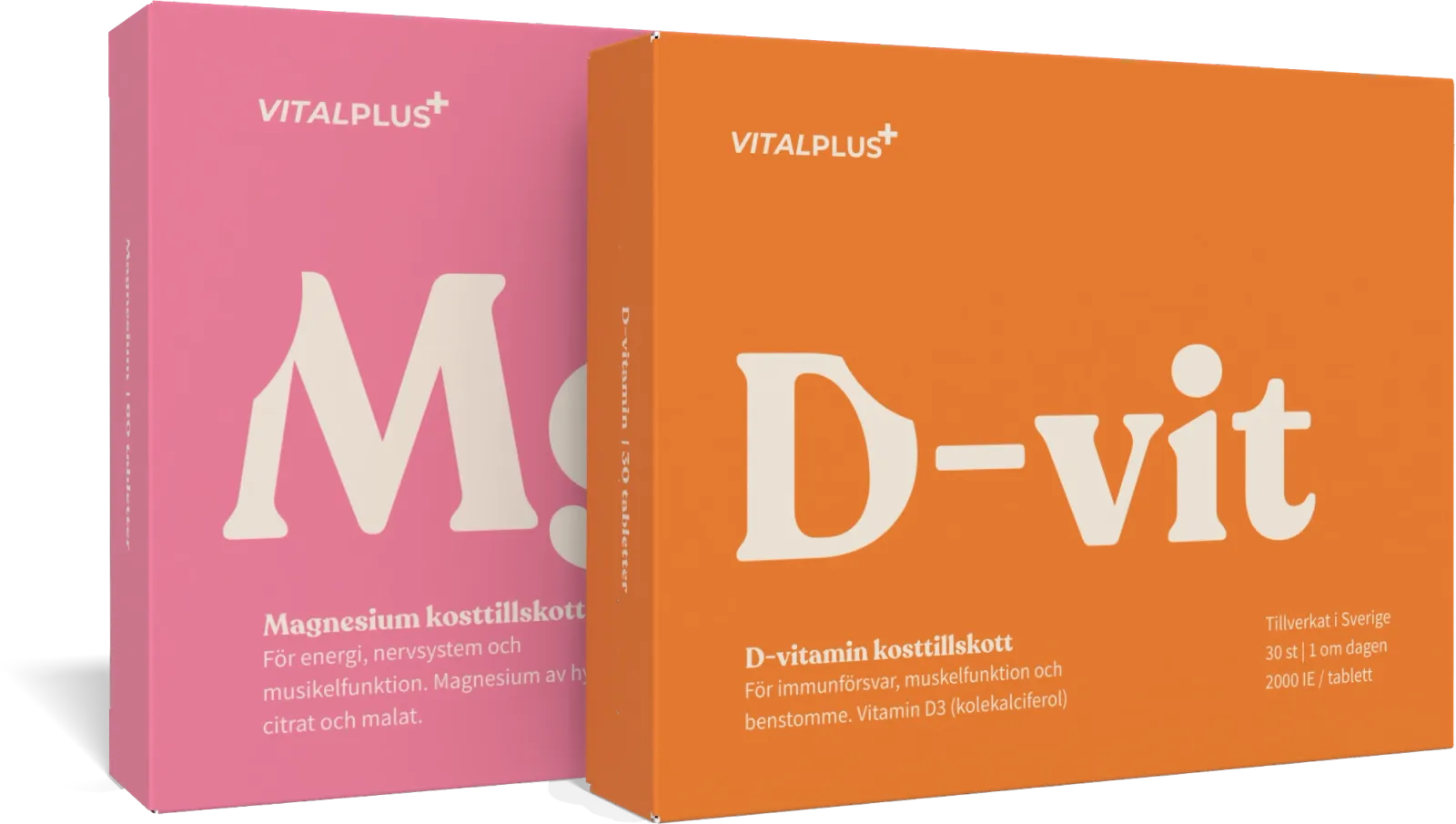 D-vitamin + Magnesium